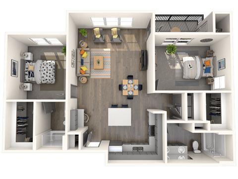 2 bedroom